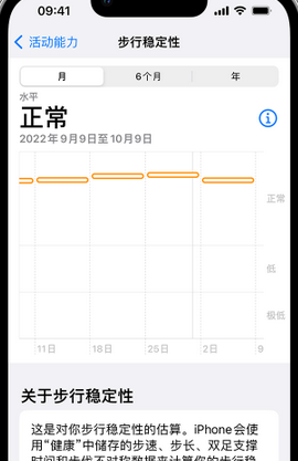 湖南iPhone手机维修如何在iPhone开启'步行稳定性通知'