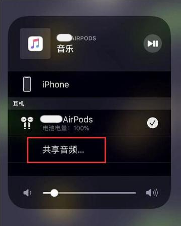 湖南苹果14音频维修点分享iPhone14音频共享设置方法 